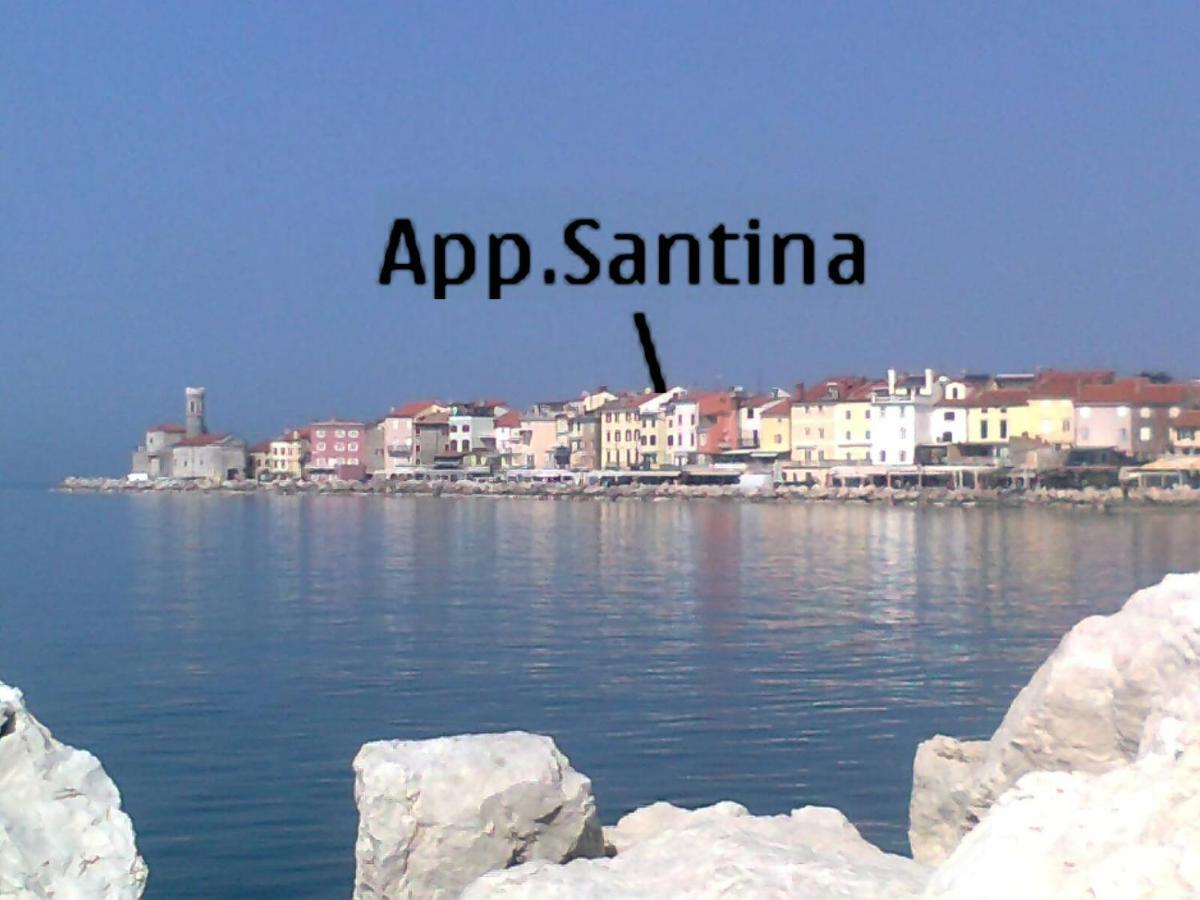Appartamento Apartma Santina Pirano Esterno foto